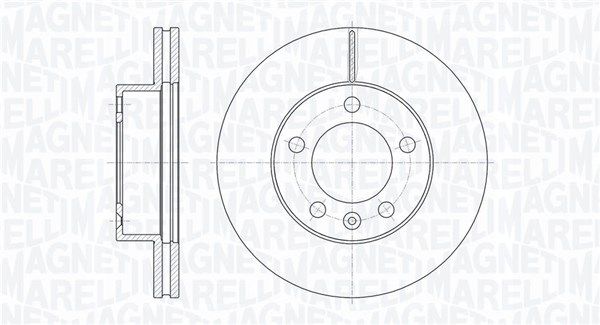 MAGNETI MARELLI Jarrulevy 361302040622